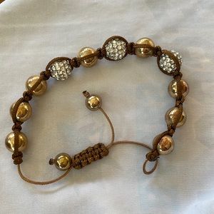 Bracelet With Adjustable Rope Beads